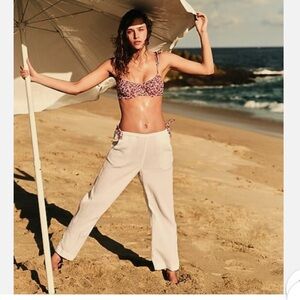 NWOT J Crew Relaxed Beach Pants Airy Gauze